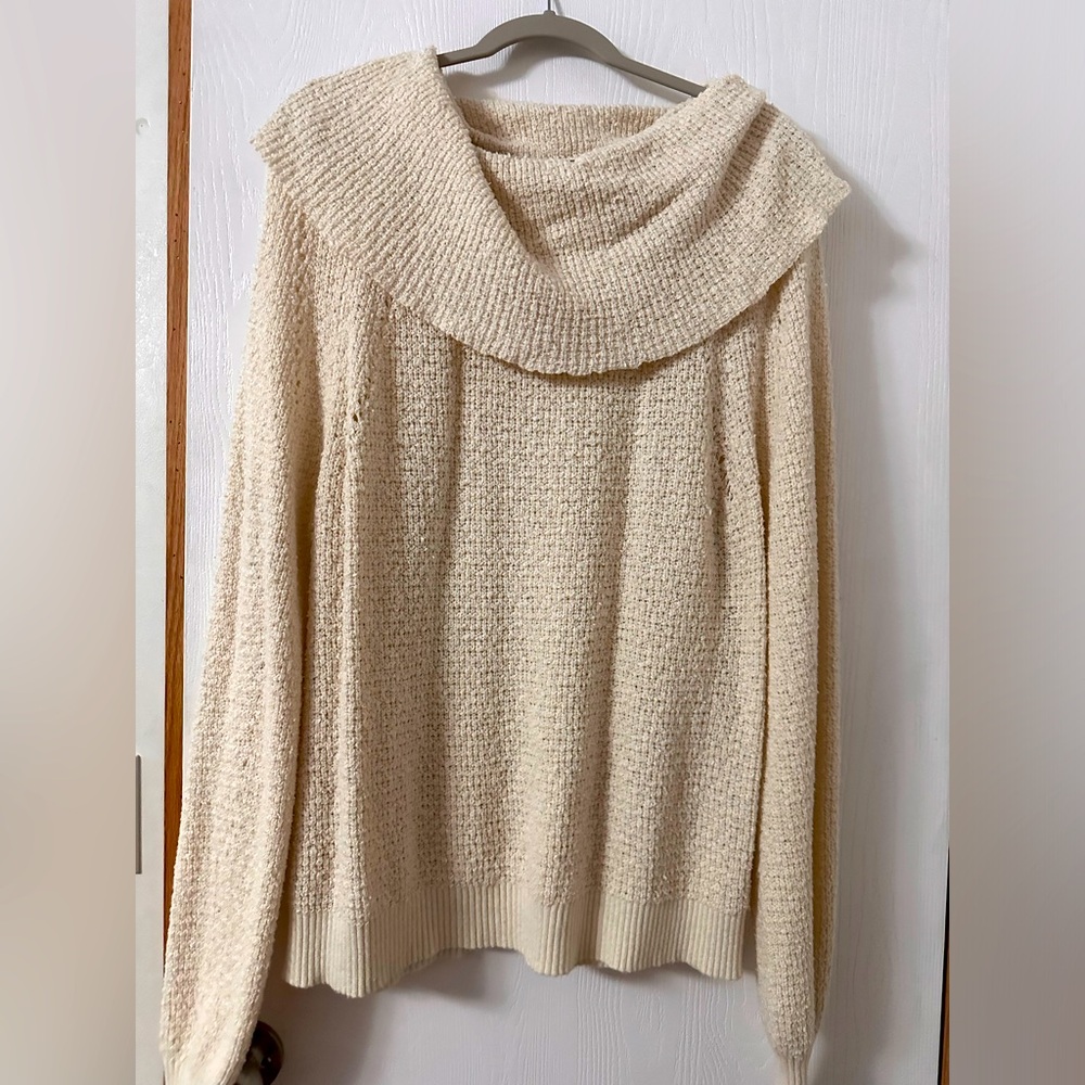 Free people cowl neck sweater